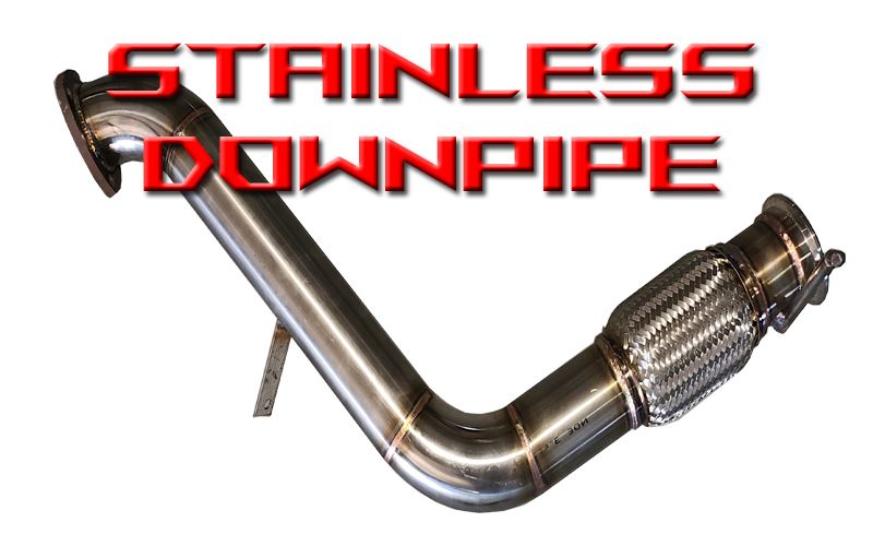 S/S downpipe 76mm