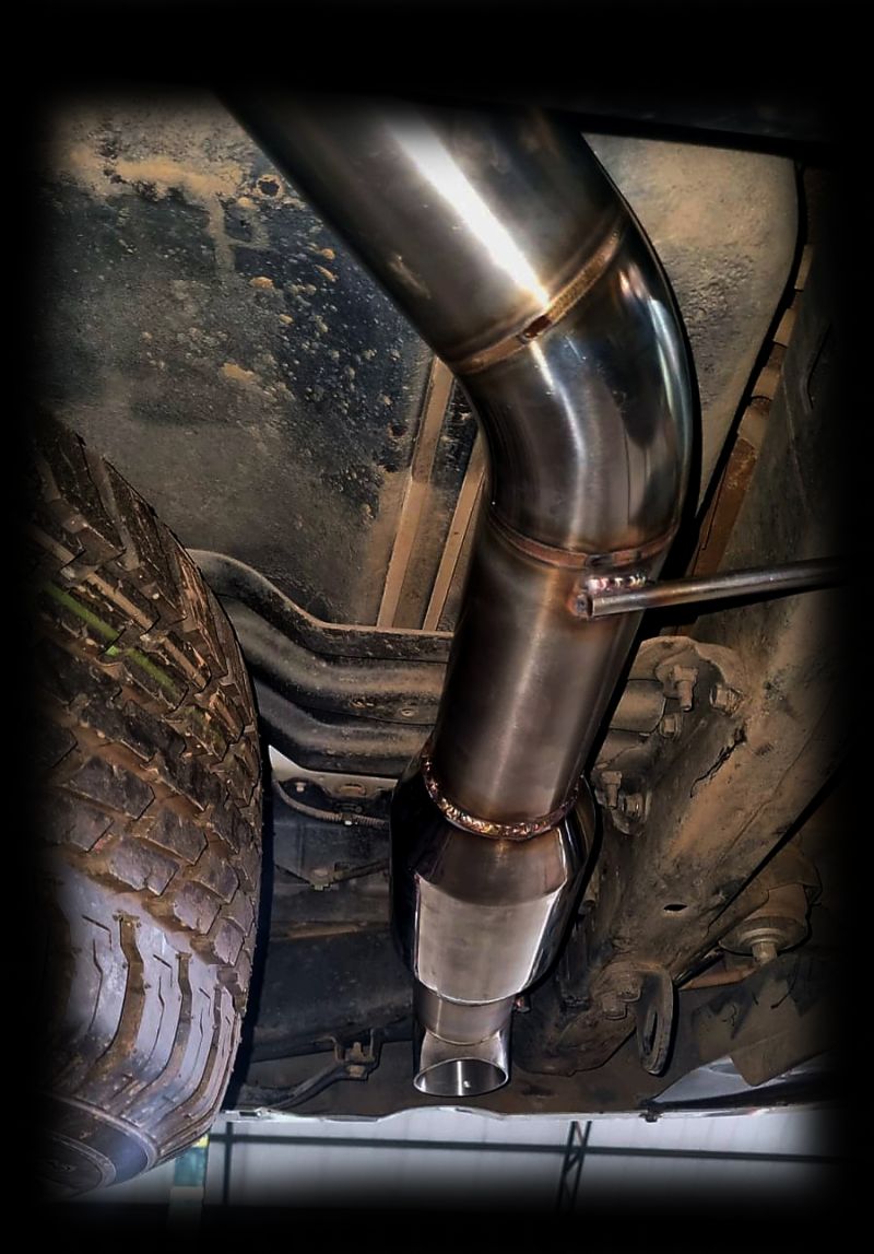 S/S full exhaust for Prado / VX / VXR